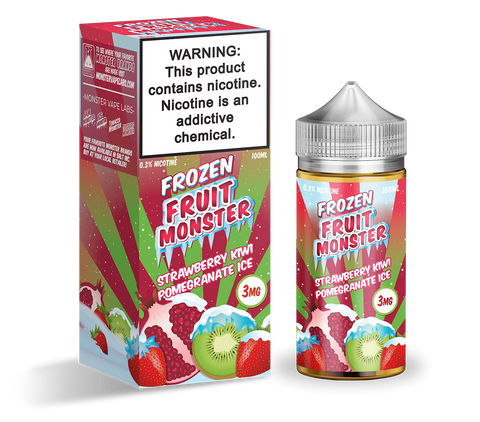 Frozen Fruit Monster - Strawberry Kiwi Pomergranate Ice