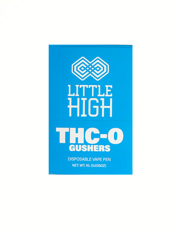 Little High - THC-O Gushers Sativa 1 gram Disposable (10pc display)
