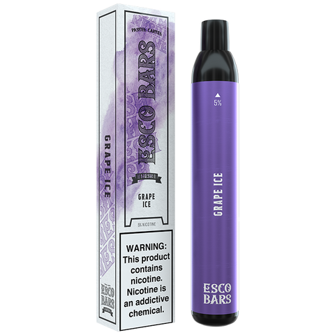 Esco Bars - Grape Ice Disposable 2500 Puffs (10pc display)